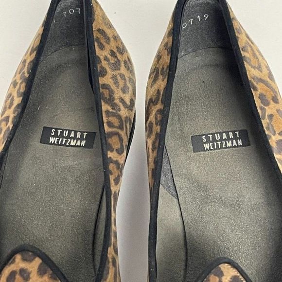 Stuart Weitzman Leopard Print Loafers - Picture 6 of 12
